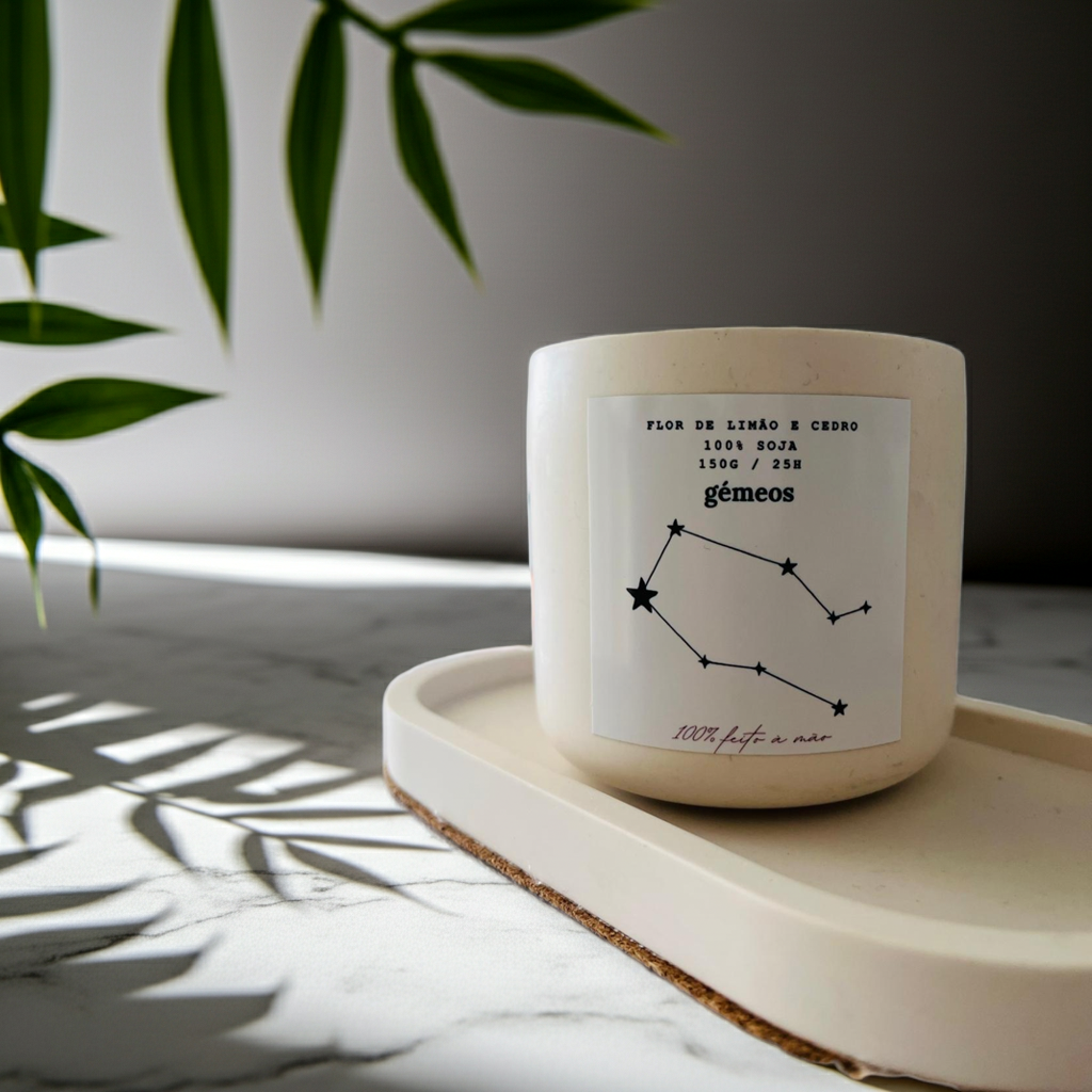 Velas Aromáticas Artesanais - Coleção Signos